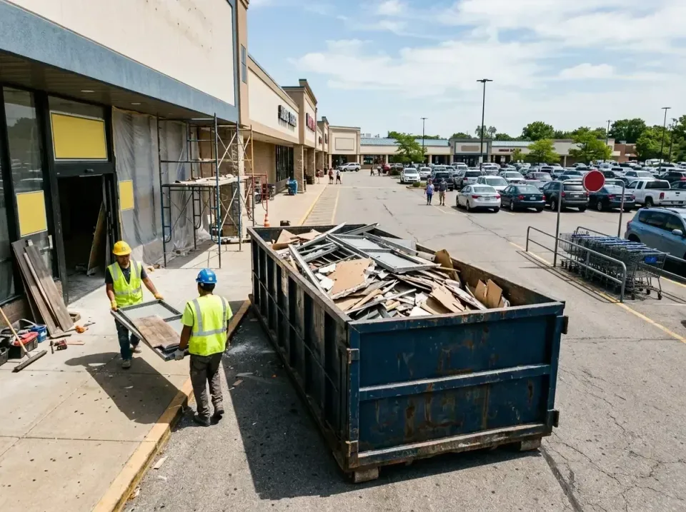 retail-store-renovation-debris-003 — frequently asked questions, Roll-off Dumpster Rentals in Haltom City, TX